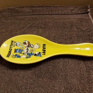 NEW Peanuts Gang Halloween Spoon Rest